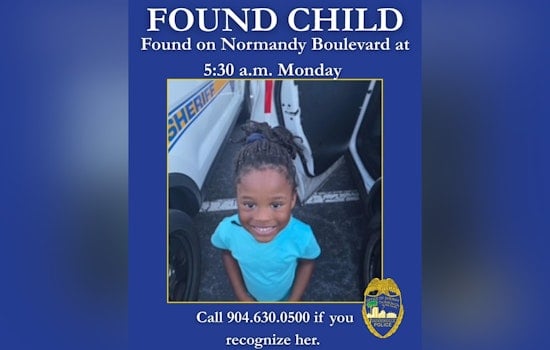 Jacksonville Community Rallies to Reunite Young Girl with Family After Social Media Outreach