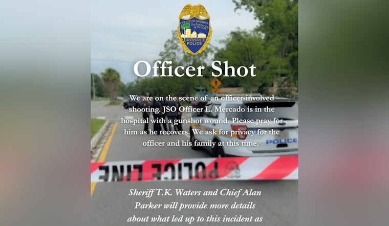Jacksonville Deputy Hospitalized, Suspect Dead After Armed Robbery Ends in Shootout
