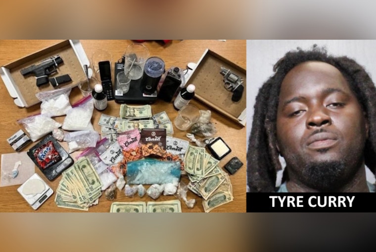 Jacksonville Man Charged in Major Drug Bust as SWAT and Narcotics Unit Seize Drugs and Guns from Wright Avenue Home