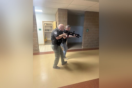Jones PD Officers Undergo Intensive Building Clearance Training at Local High School with Oklahoma County Sheriff's Expertise