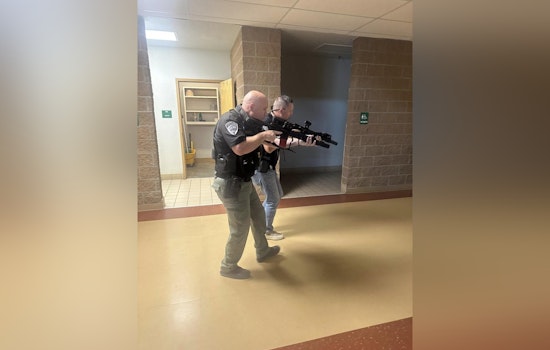 Jones PD Officers Undergo Intensive Building Clearance Training at Local High School with Oklahoma County Sheriff's Expertise