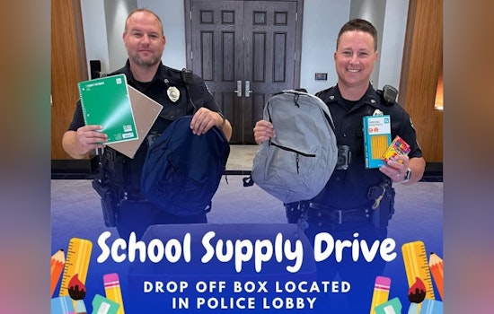 Kannapolis Police Department Champions Education with School Supply Drive for Local Students