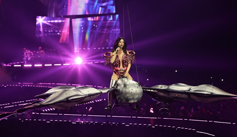 Katy Perry Nearly Plunges Into Chase Center Crowd After Butterfly Prop Fails Mid-Air