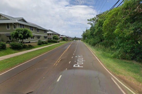 Kauai Drivers Alert, Po‘ipū Road Lane Closures Scheduled for July 23-25 for Maintenance Work