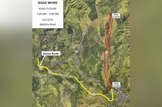 Kaua'i's Maluhia Road Set for July 12 Closure Amid Community Clean-Up for Kōloa Plantation Days