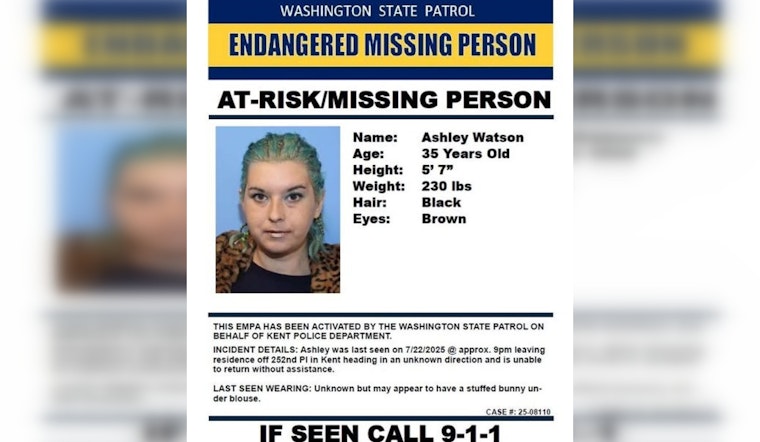 Kent Police Seek Public's Help to Locate Vulnerable Missing Woman with Cognitive Disability