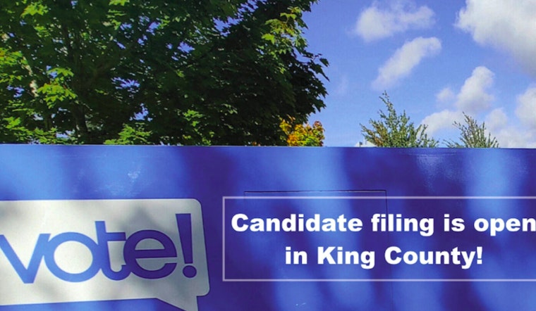 King County Elections Opens Special Filing Period for Unclaimed Local Government Positions