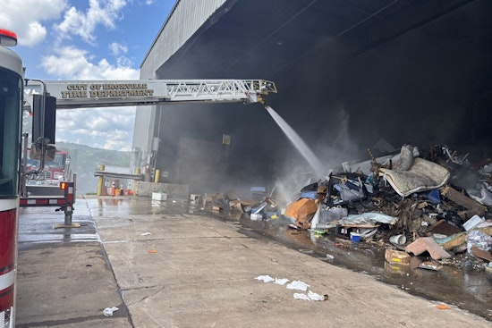 Knoxville Fire Department Quickly Extinguishes Trash Fire at City’s Solid Waste Facility, Investigates Cause