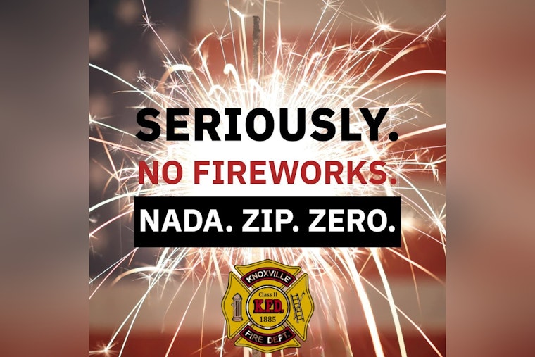 Knoxville Officials Urge Residents to Opt for Professional Fireworks at 'Festival on the 4th'