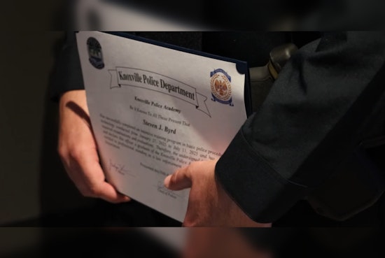 Knoxville Police Department Celebrates 36 New Officers Joining the Force After Graduation Ceremony