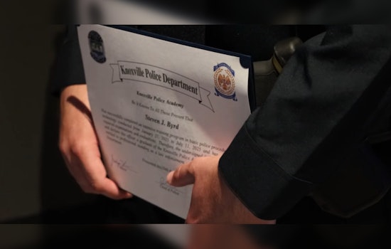 Knoxville Police Department Celebrates 36 New Officers Joining the Force After Graduation Ceremony