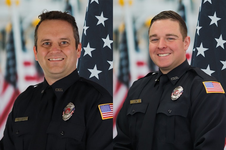 La Vergne Fire Rescue Department Celebrates Promotion of Two Dedicated Lieutenants