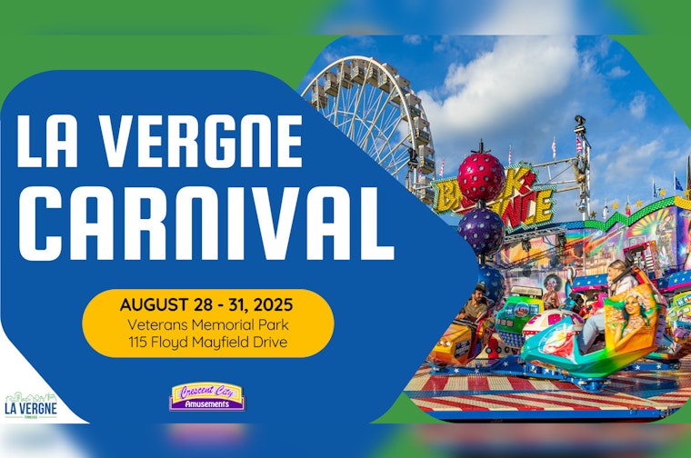 La Vergne's Annual Carnival Comes Back to Veterans Memorial Park This August with Classic Eats and Thrilling Rides