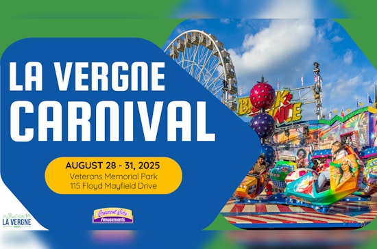 La Vergne's Annual Carnival Comes Back to Veterans Memorial Park This August with Classic Eats and Thrilling Rides