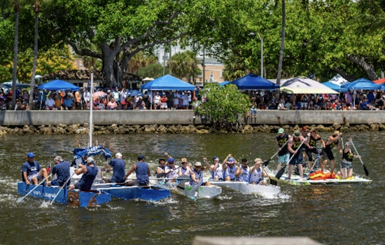 Lake Worth Beach Celebrates Independence Day with Homemade Flair at Annual Great American Raft Race