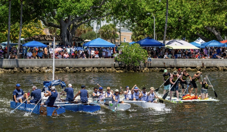 Lake Worth Beach Celebrates Independence Day with Homemade Flair at Annual Great American Raft Race