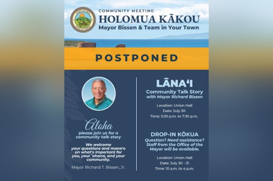 Lānaʻi Community Events Postponed as Maui Officials Assess Tsunami Damage, Rescheduling Efforts Underway