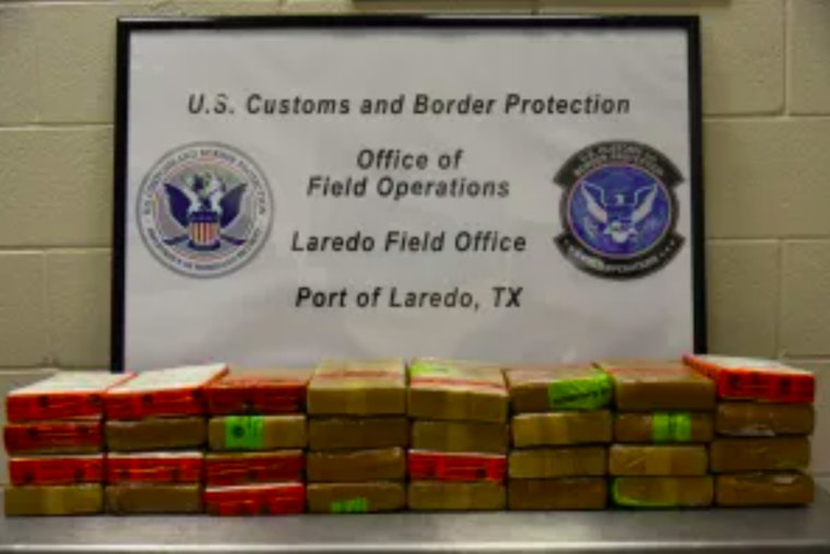 Laredo CBP Officers Intercept Cocaine Worth Nearly $1M Hidden in Tractor Trailer at World Trade Bridge