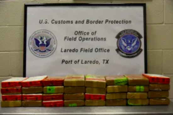 Laredo CBP Officers Intercept Cocaine Worth Nearly $1M Hidden in Tractor Trailer at World Trade Bridge