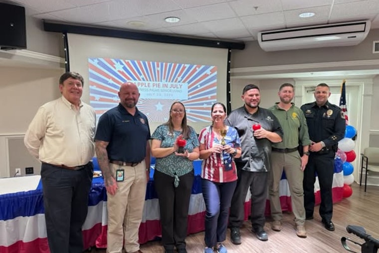 Largo Police Sweeten Community Relations with Apple Pie Judging Event at Cypress Palms
