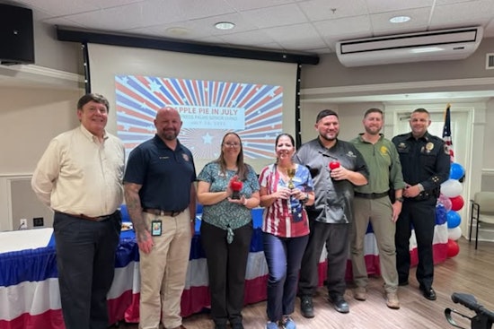 Largo Police Sweeten Community Relations with Apple Pie Judging Event at Cypress Palms
