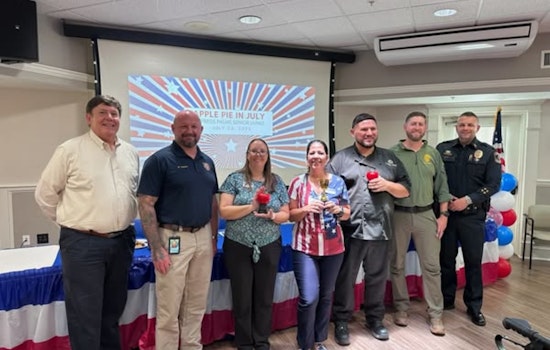 Largo Police Sweeten Community Relations with Apple Pie Judging Event at Cypress Palms