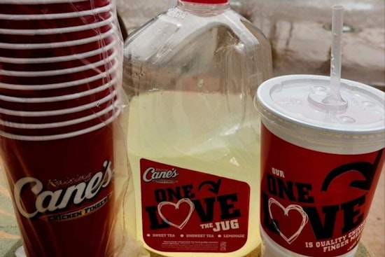 Las Cruces Police Partner with Raising Cane’s for Community ‘Lunchbox Lemonade’ Event at Downtown Splash Pad