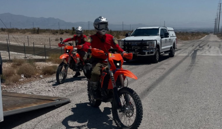 Las Vegas Father and Son Rescued by SAR Officers During 4th of July Trail Mishap