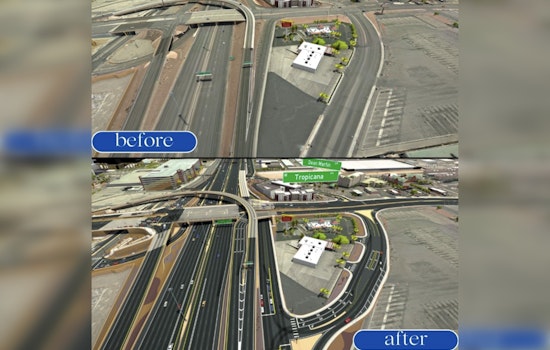 Las Vegas Intersection at Dean Martin and Tropicana Gets Traffic Flow and Safety Boost from NDOT