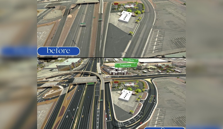 Las Vegas Intersection at Dean Martin and Tropicana Gets Traffic Flow and Safety Boost from NDOT