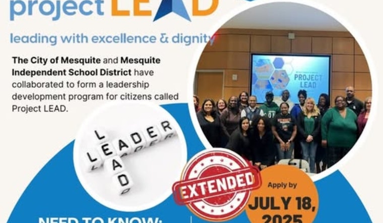 Last Call for Mesquite Residents to Join Project LEAD for Civic Leadership and Engagement