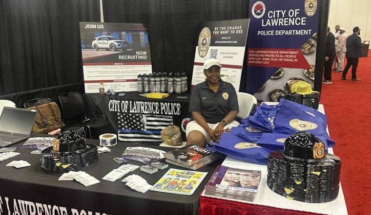 Lawrence Police Engage with Community at Indiana Black Expo Summer Celebration