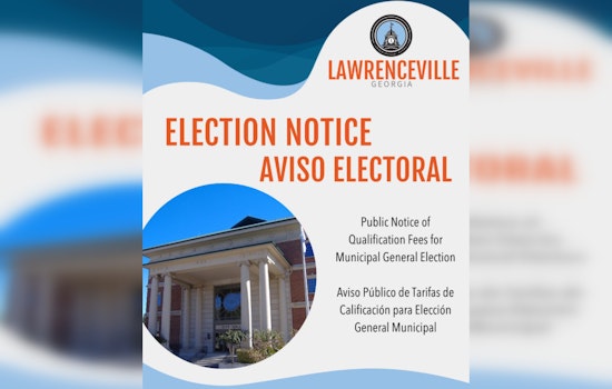 Lawrenceville Schedules November City Council Elections, Candidate Qualifying Dates Announced