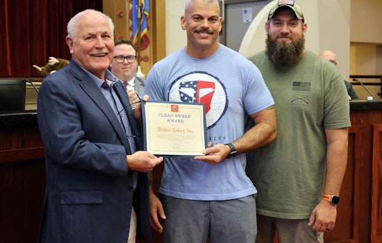 Lawton's Blackout Rucking Crew Honored with Clean Sweep Award for Beautifying City Streets