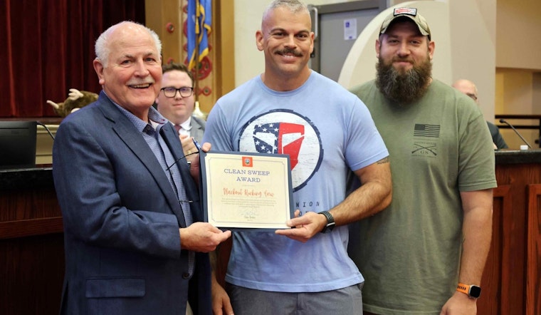 Lawton's Blackout Rucking Crew Honored with Clean Sweep Award for Beautifying City Streets