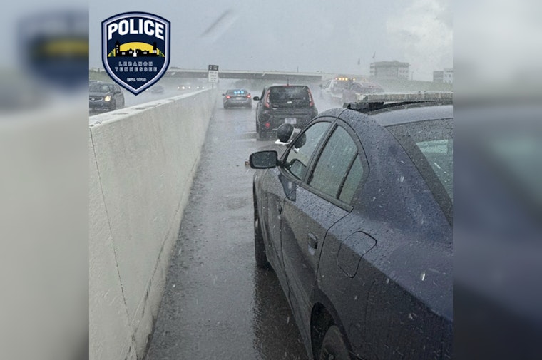 Lebanon Police Quickly Recover Stolen Vehicle on I-40, Juvenile Suspect in Custody