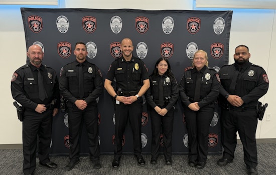 Lewisville Police Department Swears In Five New Officers, Embraces Diversity and Fresh Perspectives