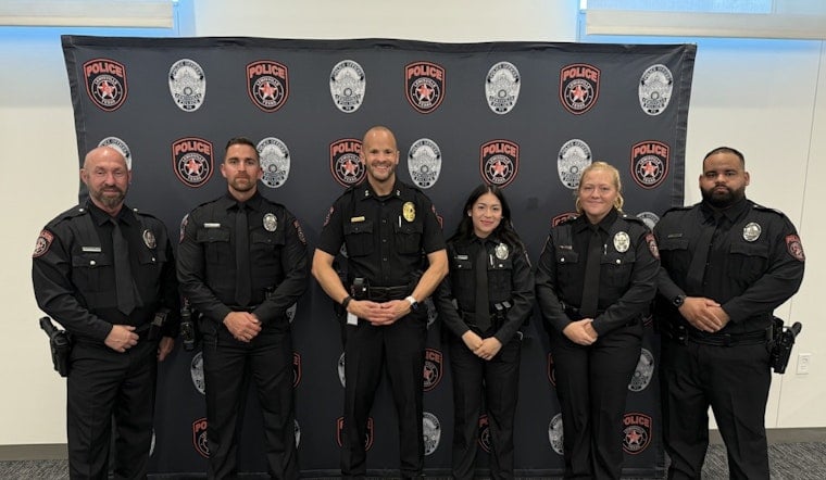 Lewisville Police Department Swears In Five New Officers, Embraces Diversity and Fresh Perspectives