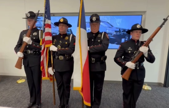 VIDEO: Lewisville Police Honor Guard Embodies Tradition and Respect at Tittle McFadden Public Safety Center Inauguration