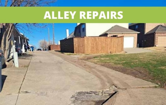 Lewisville Residents to Brace for Minor Inconvenience as Alley Repairs Commence Next Week