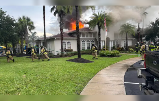 Lightning Suspected as Cause Behind Blaze at Palm Coast Apartment Clubhouse