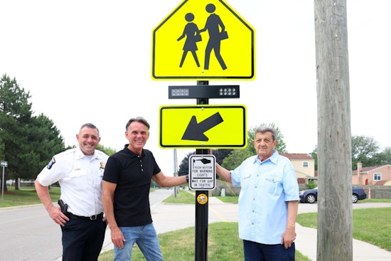 Macomb County Collaborates with Sterling Heights and Utica Schools for Safer Streets Around Havel Elementary