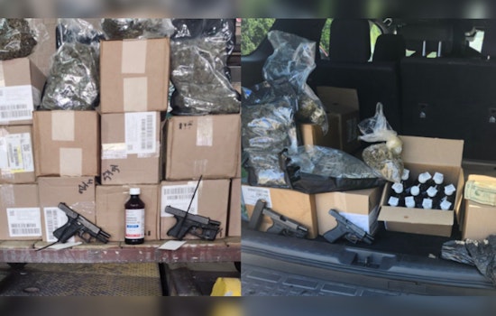 Major Drug and Firearm Bust on I-40 in Haywood County Leads to Four Texans Charged