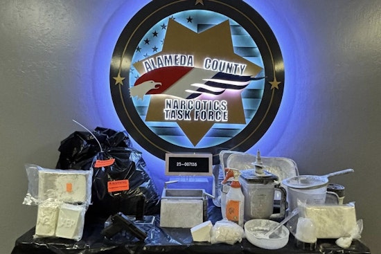 Major Drug Bust in East Oakland: Six Arrested, Over 21 Kilograms of Fentanyl Seized by Alameda County Narcotics Task Force
