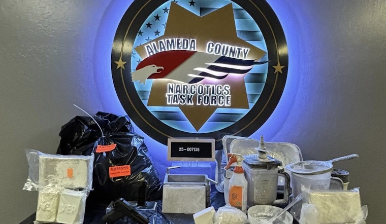 Major Drug Bust in East Oakland: Six Arrested, Over 21 Kilograms of Fentanyl Seized by Alameda County Narcotics Task Force