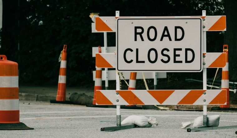 Major Road Closures on New Jersey Avenue for Construction Vehicle Display