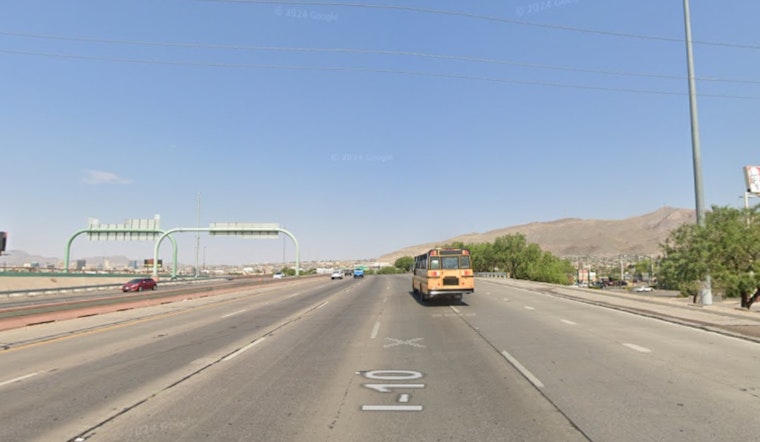 Major Traffic Delays in El Paso Following Collision on I-10 West Near Copia