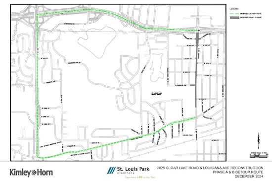 Major Upgrades Begin on Louisiana Avenue: Detours Until November 2025