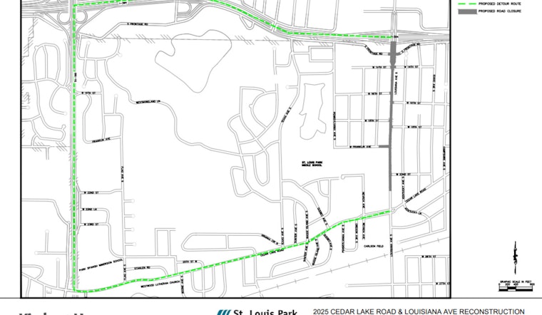 Major Upgrades Begin on Louisiana Avenue: Detours Until November 2025