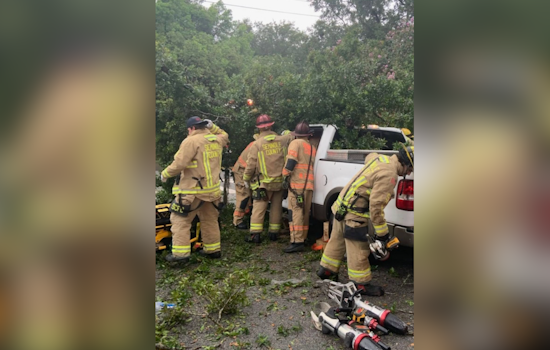 Man Hospitalized After Lightning Strike Causes Tree to Fall on Truck in Altamonte Springs